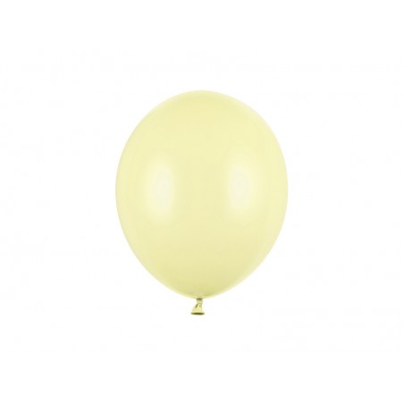 Balony Strong 27 cm jasnożółte Pastel Light Yellow - 10 sztuk