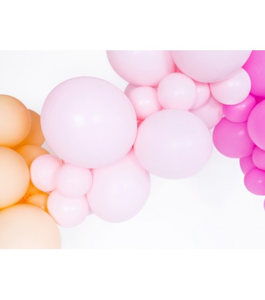 Balony Strong 27 cm jasnoróżowe Pastel Pale Pink - 100 sztuk