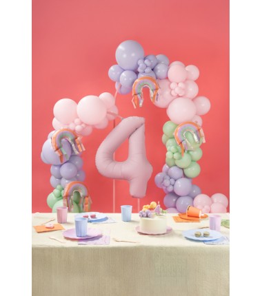 Balony Strong 27 cm jasnoróżowe Pastel Pale Pink - 100 sztuk