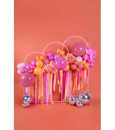 Balony Strong 27 cm fuksjowe Pastel Fuchsia - 100 sztuk