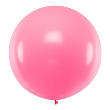 Balon Strong okrągły 1 m - Pastel Pink - różowy