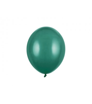 Balony Strong 27 cm butelkowa zieleń Pastel Bottle Green - 10 sztuk