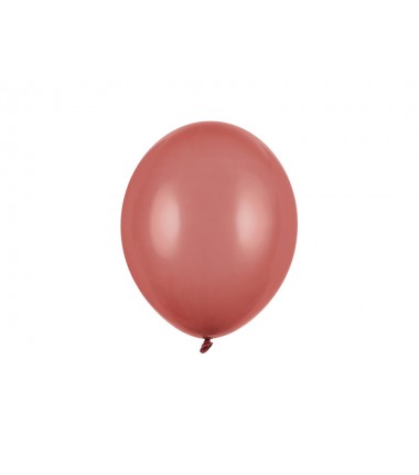 Balony Strong 27 cm burgundowe Pastel Burgundy - 100 sztuk
