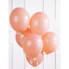 Balony Strong 27 cm brzoskwiniowe Pastel Peach - 10 sztuk