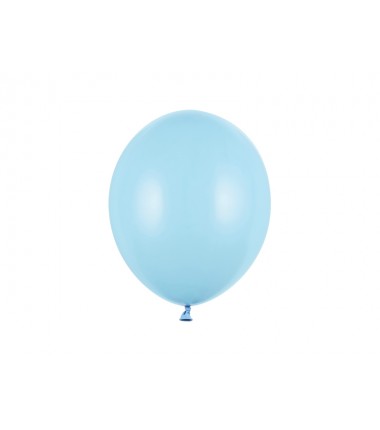 Balony Strong 27 cm błękitne Pastel Baby Blue - 100 sztuk