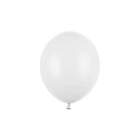 Balony Strong 27 cm białe Pastel Pure White - 100 sztuk