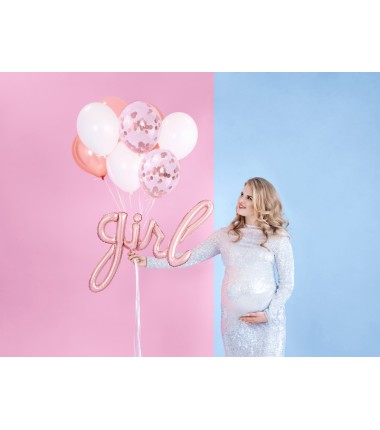 Balony Strong 27 cm białe Pastel Pure White - 100 sztuk