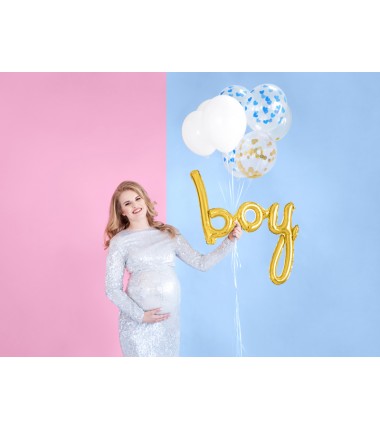 Balony Strong 27 cm białe Pastel Pure White - 100 sztuk