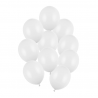 Balony Strong 23 cm białe Pastel Pure White - 10 sztuk