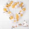 Balony Strong 30 cm białe Pastel Pure White - 100 sztuk