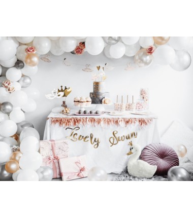 Balon Strong 43 cm biały Pastel Pure White - 1 sztuka