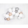 Balony Strong 43 cm białe Pastel Pure White - 25 sztuk