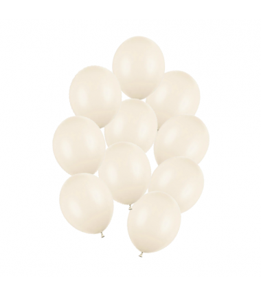 Balony Strong 23 cm jasny alabaster, beżowe Pastel Light Nude - 100 sztuk
