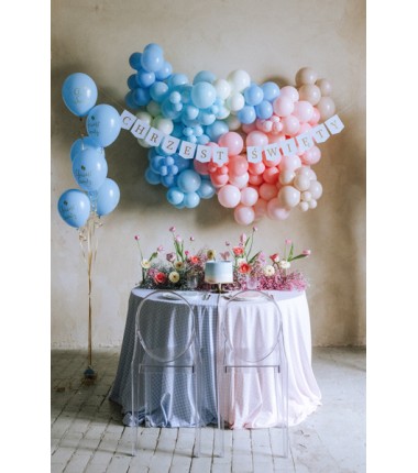 Balony Strong 23 cm beżowe alabastrowe Pastel Alabaster Nude - 10 sztuk