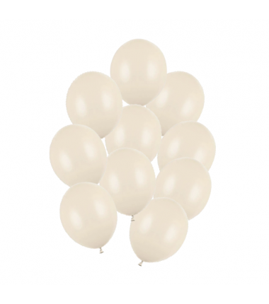 Balony Strong 23 cm beżowe alabastrowe Pastel Alabaster Nude - 10 sztuk