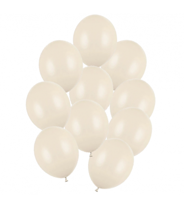 Balony Strong 30 cm beżowe, alabastrowe Pastel Alabaster Nude - 10 sztuk