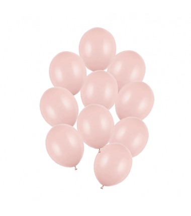 Balony Strong 23 cm brudny róż Pastel Dusty Rose - 10 sztuk