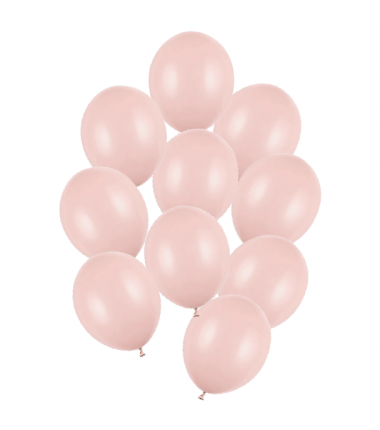Balony Strong 30 cm brudny róż Pastel Dusty Rose - 10 sztuk