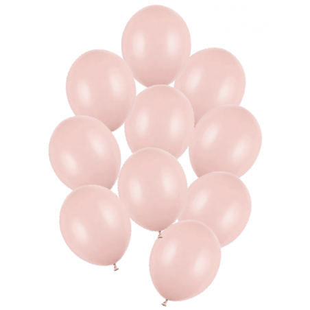 Balony Strong 30 cm brudny róż Pastel Dusty Rose - 10 sztuk