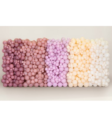 Balony Strong 30 cm brudny róż Pastel Dusty Rose - 10 sztuk