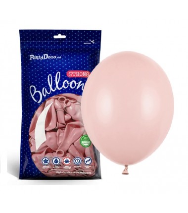 Balony Strong 30 cm brudny róż Pastel Dusty Rose - 100 sztuk