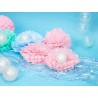 Pompon bibułowy jasnoróżowy 25 cm - 1 sztuka