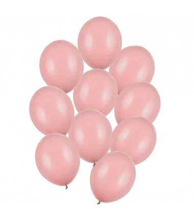 Balony Strong 30 cm ciemny brudny róż Pastel Dark Dusty Rose - 10 sztuk