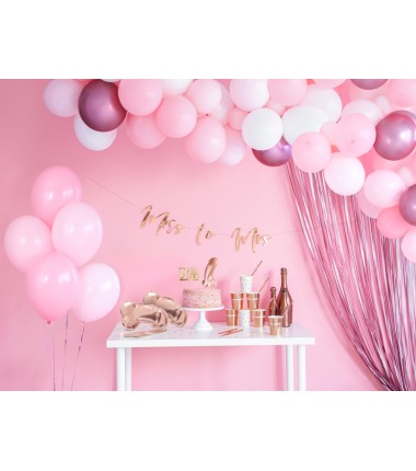 Balony Strong 30 cm jasnoróżowe Pastel Pale Pink - 50 sztuk