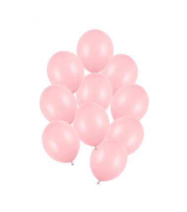 Balony Strong 23 cm różowe Pastel Baby Pink - 10 sztuk