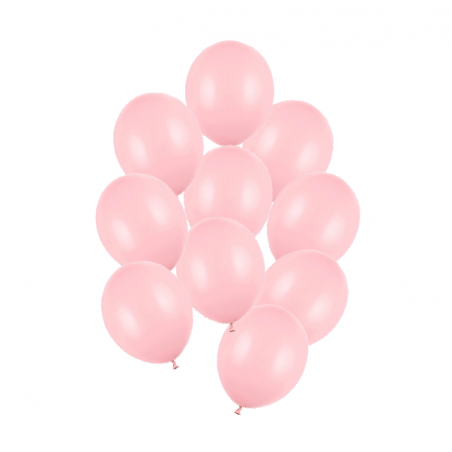 Balony Strong 23 cm różowe Pastel Baby Pink - 10 sztuk
