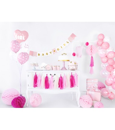 Balony Strong 23 cm różowe Pastel Baby Pink - 100 sztuk