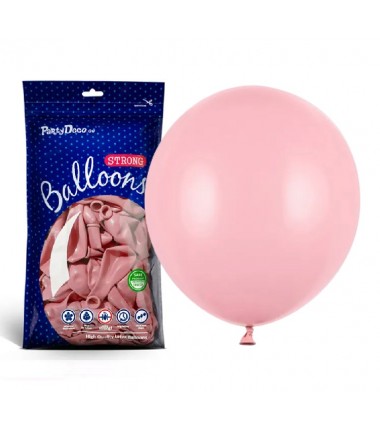 Balony Strong 43 cm różowe Pastel Baby Pink - 25 sztuk