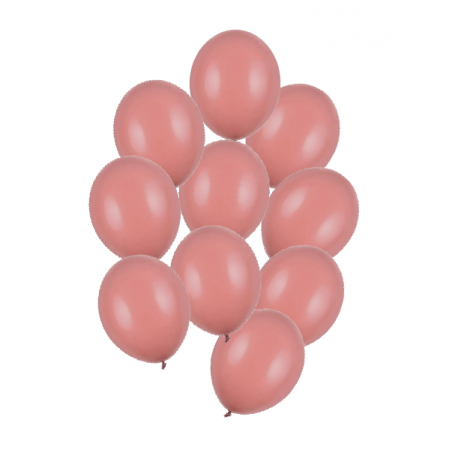 Balony Strong 23 cm dzika róża Pastel Wild Rose - 10 sztuk
