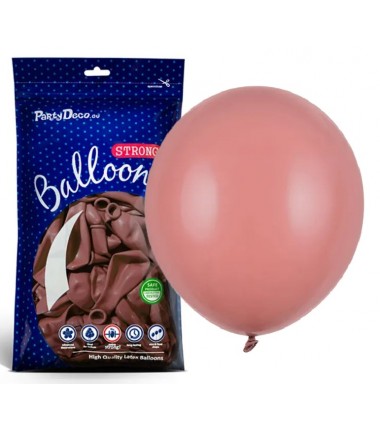 Balony Strong 43 cm dzika róża Pastel Wild Rose - 25 sztuk