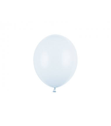 Balony Strong 12 cm mglisty niebieski Pastel Light Misty Blue - 100 sztuk