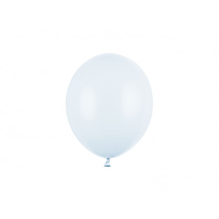 Balony Strong 12 cm mglisty niebieski Pastel Light Misty Blue - 100 sztuk