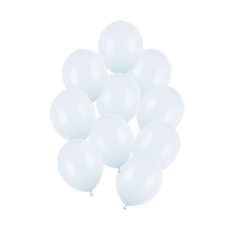 Balony Strong 23 cm mglisty niebieski Pastel Light Misty Blue - 10 sztuk