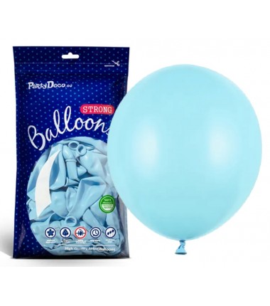 Balony Strong 43 cm jasnoniebieskie Pastel Light Blue - 25 sztuk