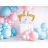 Balon Strong okrągły 60 cm - Pastel Light Blue - jasnoniebieski