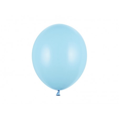 Balony Strong 30 cm błękitne Pastel Baby Blue - 10 sztuk