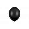 Balony Strong 12 cm czarne Pastel Black - 100 sztuk