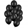 Balony Strong 30 cm czarne Pastel Black - 10 sztuk