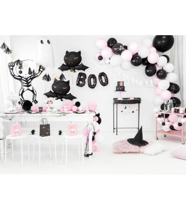 Balony Strong 43 cm czarne Pastel Black - 25 sztuk