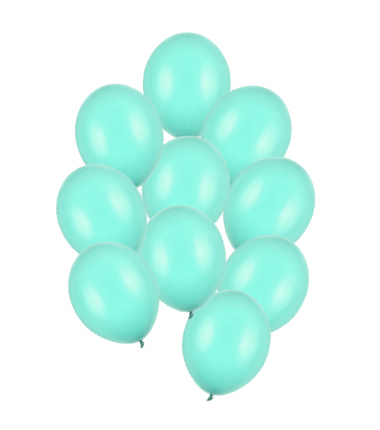 Balony Strong 30 cm miętowe Pastel Light Mint - 10 sztuk