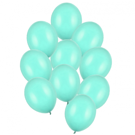 Balony Strong 30 cm miętowe Pastel Light Mint - 10 sztuk