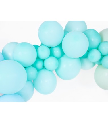 Balon Strong okrągły 60 cm - Pastel Light Mint - miętowy