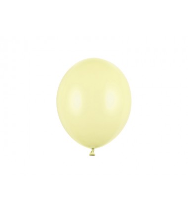 Balony Strong 12 cm jasnożółte Pastel Light Yellow - 100 sztuk