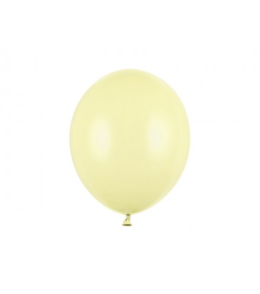 Balony Strong 30 cm jasnożółte Pastel Light Yellow - 10 sztuk