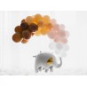 Balony Strong 30 cm brzoskwiniowe Pastel Light Peach - 10 sztuk