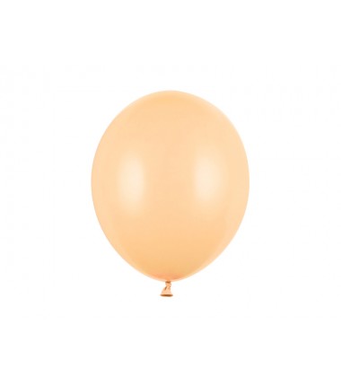 Balony Strong 30 cm brzoskwiniowe Pastel Light Peach - 10 sztuk